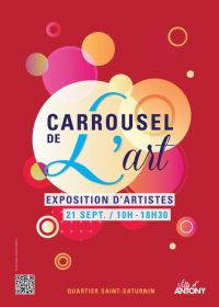 Carrousel de l'art. Le dimanche 21 septembre 2014 à ANTONY. Hauts-de-Seine. 
